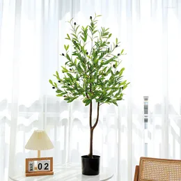 Decoratieve bloemen simulatie olijfboom groene planten potplanten ornamenten huis bonsai kamer kunst kunstmatig voor decoratie