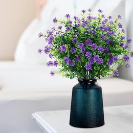 Dekorative Blumen Pfingstrose künstlich in Vase Weihnachten für den Außenbereich 10 Stück Plastikgrün Faux Outdoor