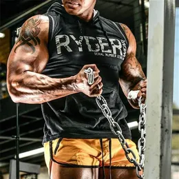 Muscleguys Cotton Tank Tops Men Sleeveless Tanktops For Boys Bodybuilding Clothing Undershirt Fitness Stringer Retro Vest2454