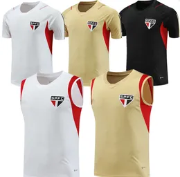 23/24 Sao Paulo Vest soccer jerseys PABLO DANLVES LUCIANO Shirt LUAN IGOR GOMES BRENNER football 2023 2024 shirt training shirts football uniform sleeveles kit 888
