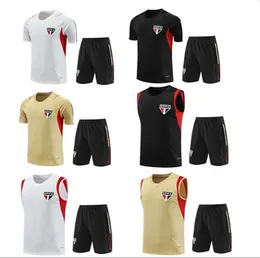 23/24 Sao Paulo Vest Soccer Jerseys Pablo Danlves Luciano Shirt Luan Igor Gomes Brenner Football 2023 2024 Skjorta Training Shirts Football Uniforms Kit