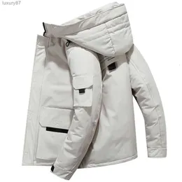 Men's Down Parkas Men Winter Jackets and Coat Black Puffer Y2k Designer Clothes Vest Luxury Windbreaker Overcoat G221010