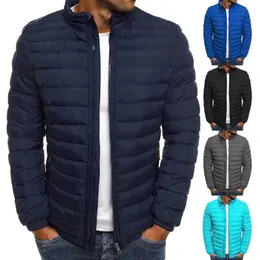 Мужские пуховые парки, зимняя куртка с воротником-стойкой, теплая парка, пальто, уличная модная мужская повседневная брендовая верхняя одежда 230928