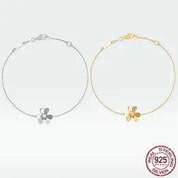 VAC 4 Four Leaf Clover Designer Pendant bracelet with diamond luxury fashion Necklaces Stud Earring ring set 925 Sterlling Silver 303k