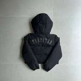 2023 Designer damskie kurtki londyńskie płaszcz Trapstar Winterjacke Hafted Down Jacket Ess