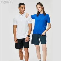 Desginer Al Yoga Bra Al Solid Textured Sports Quick Drying Short Sleeve Unisex Fitness Training Suit Group Dress Polo Shirt