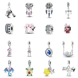 Charms Jewelry 925 Charm Beads 액세서리 Fit Pandora Charm 직조 로프 작은 문자열 액세서리