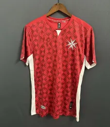 2324 Malta Nationalmannschaft Herren-Fußballtrikots Home Red Classic Football Shirts Kurzarm-Uniformen T-Shirt Football American Jerseys de Futbol