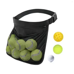 Outdoor Bags Tennis Balls Storage Bag Beach Pick Portable Ball Waist Pickup Pockets Bumbag