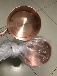 Pannor Pure Copper Sauce Pan for Western Food Steak Ingen täckning