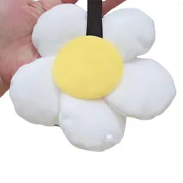 Keychains Sunflower School Bag Pendant Keychain Soft Comfortable Skin-friendly Stuffed Doll For Students Backpack Decoration