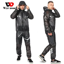 Kurtki rowerowe rowerowe rowerowe rowerowe płaszcz przeciwdeszczowy Wodoodporny wiatrówek Rain Rain Rejbel MTB Rower Rower Pants Suit Suit Men Ubrania 230928