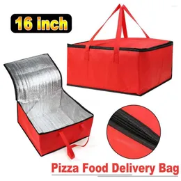 Storage Bags Waterproof Insulated Bag Cooler Folding Picnic Basket Ice Pack Drink Box Thermal Lunch Portable Food Delivery Pizza