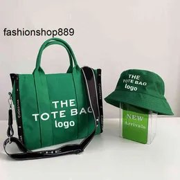 Tote MARC The Bag Женская Холщовая Сумка Дизайнерская Дизайнерская Сумка Через Плечо Messenger Пляжная Сумка 220803