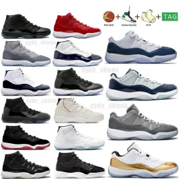 2023 Legend Blue 11s 11 Basketball Shoes Bred Concord Black Jubilee Cool Grey Bred Low Georgetown Navy Unc Snakeskin Metallic Silver Lig iLs