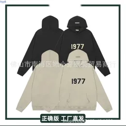 Women's the Correct Version New American 1977 Hoodie Men's Autumn/winter Couple Loose Fitting Ins