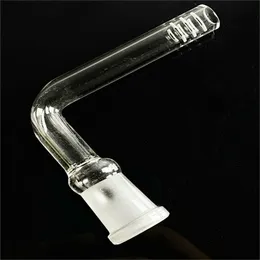 Bongs de vidrio Misceláneas Tubos descendentes Bong Varilla inferior de 90 grados para vaso de agua para fumar pipa de agua de 14 mm, 18 mm, cachimba