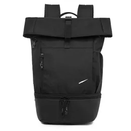 Nk Trendy Roll Up Backpack New High Capacity Student Bag Outdoor Basketball Training Bag Travel Computer Bag 230915