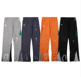 32Color Arm Designer Fashion Sweatpants Speckled Letter Print Herrkvinnans par Lossa mångsidiga avslappnade byxor storlek S-XL Fashion Shoes