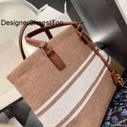 Portable Shopping Bags Large Capacity Embroidered Canvas Bags Tote Women Handbag Shoulder Leather Designer Crossbody Female Bucket with Small Card Holder 220302