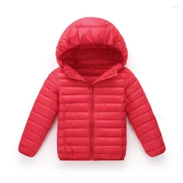 Down Coat 2023 Baby Boys Jackets Outerwear For Kids Coats Autumn Girls Warm Hooded Jacket Winter Toddler Children Parka