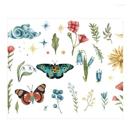Tapestries Tapestry For Bedroom Butterfly Soft Pattern Polyester Machine Washable Lightweight Wall Art Portable Beach