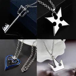Kingdom Hearts Sora Keyblade Necklace Handmade Crown Choker