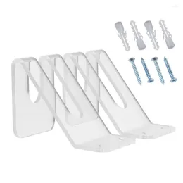 Hooks 2 Transparent åra väggmontering Display Rack Hanger Storage Sports Kayak Accessories