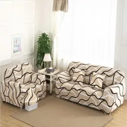 Stoelhoezen Universele Sofa Cover Flexibele Stretch Grote Elasticiteit Couch Loveseat Funiture Handdoek 1/2/3-seater19