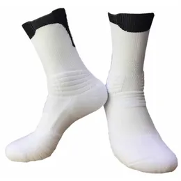 2019 Outdoor Sports Mens Basketball Socks Professional Elite Socks Quick-Dry Compression Socks Run Athletic Racing Cycling Sock267p