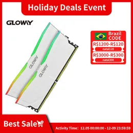 Gloway Memoria RAM DDR4 RGB RAM 8GBX2 16GBX2 3200MHZ ABYSSシリーズホワイト16GB 32GBデスクトップメモリ