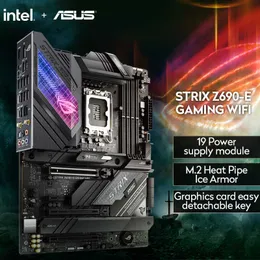 ASUS NEW ROG STRIX Z690-E GAMING WIFI Computer Motherboard Support DDR5 CPU 12900K/12700KIntel Z690/LGA 1700