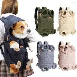 Кавер -сиденье для собачьего автомобильного сиденья покрывает модную щенку рюкзак рюкзак зима тепло