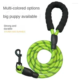 Dog Collars Pet Cat And Leash Reflective Nylon Woven Belt Anti-flushing Collar Training Outdoor Walking Perro