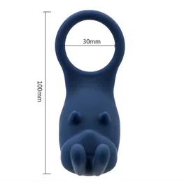 Articoli di bellezza G Spot Rabbit Vibratore giocattoli sexy per uomini Coppie adulte Doppia penetrazione Clitoride Stimolatore della vagina Cock Rings Negozio