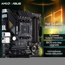 ASUS New TUFゲームB550MプラスコンピューターマザーボードサポートCPU 3700X/5600X/5600G/5700GAMD B550/ソケットAM4