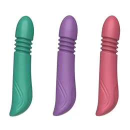 Articoli di bellezza Giocattoli sexy femminili Macchina automatica del cannone retrattile Vibratore clitorideo ad alta frequenza Potente masturbatore erotico