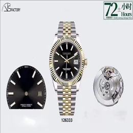 41mm 시계 남성 블루 회색 실버 자동 Cal 3235 ETA 시계 대 공장 904L 스틸 희생 팔찌 남성 126334 로디움 VSF WRIS249Y