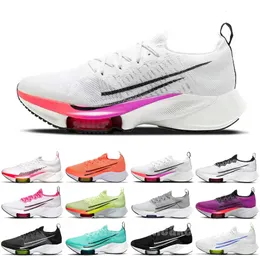Koşu ayakkabıları spor ayakkabılar mavi siyah beyaz ekiden hhhhhmetallic gümüş otantik maraton koşu zoomx buharlık Sonraki% Kadınlar Erkek 36-46
