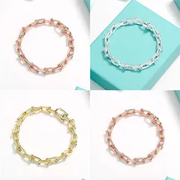 Очарование браслетов USHAPED Slim Design Chain Fine Jewelry для женщин Золотой браслет Pseiras Знаменитые капли доставки 2022 18fgk221d