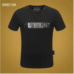 PLEIN BEAR T GÖMLEK Erkek Tasarımcı Tişörtleri Marka Giyim Taklidi Kafatası Erkek T-Shirt Klasik Hip Hop Streetwear Tişört Casual En Tees PB 11443