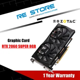 ZOTAC RTX 2060スーパー8GBビデオカードGPU RTX2060ゲームグラフィックカード2060S