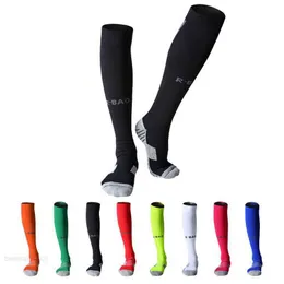 Хлопковые длинные футбольные носки спортивные команды компрессионные носки коленные футбольные носки для футбольных носков полотенце для юношеской молодежи унисекс