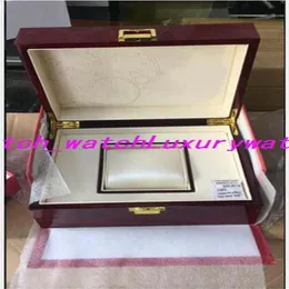 2021 Topselling Red Nautilus Watch Boxes Papers Card Wood Boxe 핸드백 Aquanaut 5711 5712 5990 5980 Watche2434