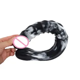 Articoli di bellezza Vibratore Farfalla Grande dildo Xxxl Spina annale con coda Pene vibrante Sm Asta industriale Per uomini sexy 18 Giocattoli realistici della vagina