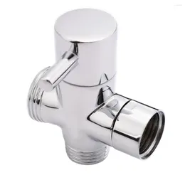 Bathroom Sink Faucets Brass 3-Ways Shower Head Diverter Valve For Toilet Sprayer Faucet T-adapter