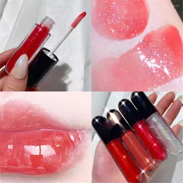 Lip Gloss Shiny Lipstick Shimmer Hidratante Crystal Jelly Lips Lips Oil Plumper Makeup Luring During