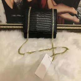 Дизайнерские сумки по скрещиванию женские сумочки кошельки золотой цепочки на плечах кожаные классические дамы Tyle Tote Bag R-5Q857232K