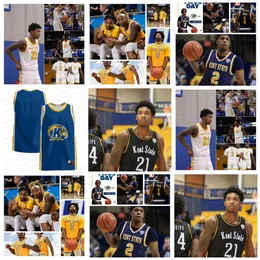 Basketball Jerseys Custom Kent State Golden Flashes Basketball 0 Julius Rollins 1 VonCameron Davis Malique Jacobs Sincere Carry Chris Payton Brendon Moss