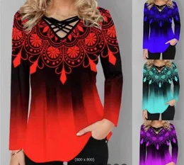 Nowa damska koszulka blusas blusas topy Mujer de Moda Tallas Grandes Elegantes Plus Fiesta Duży rozmiar sosny 1688